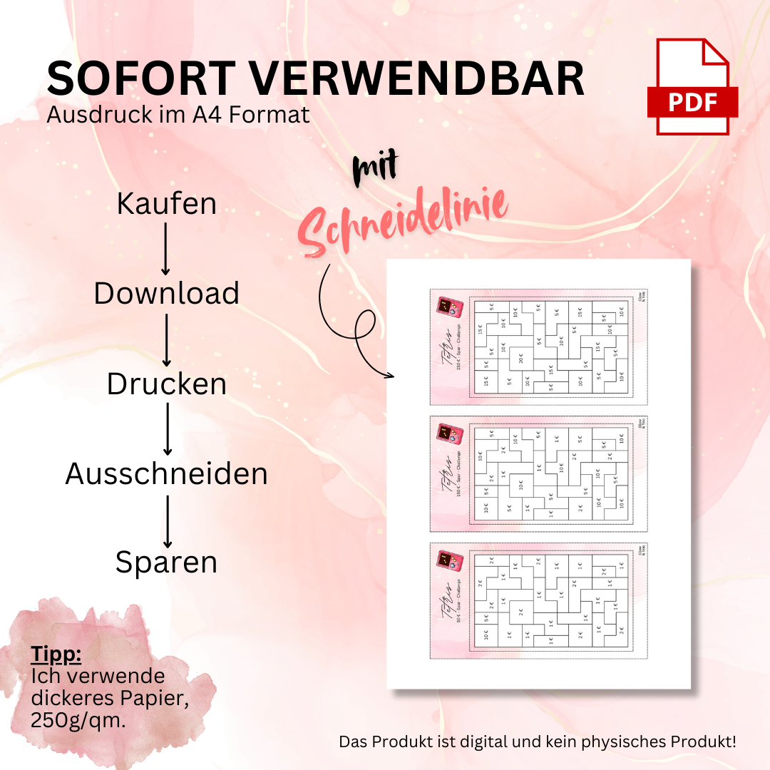 Spar Challenges Set - 77 Vorlagen