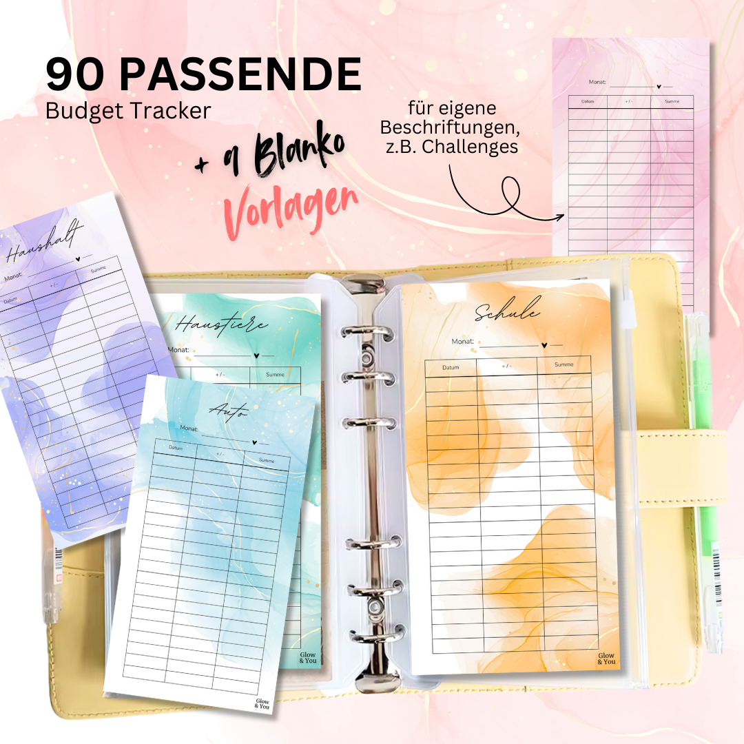 XXL Budget Planer Set - 306 Vorlagen