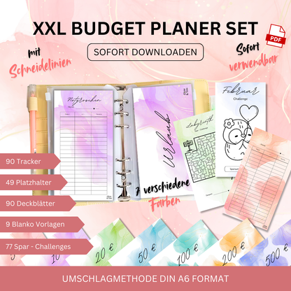 XXL Budget Planer Set - 306 Vorlagen